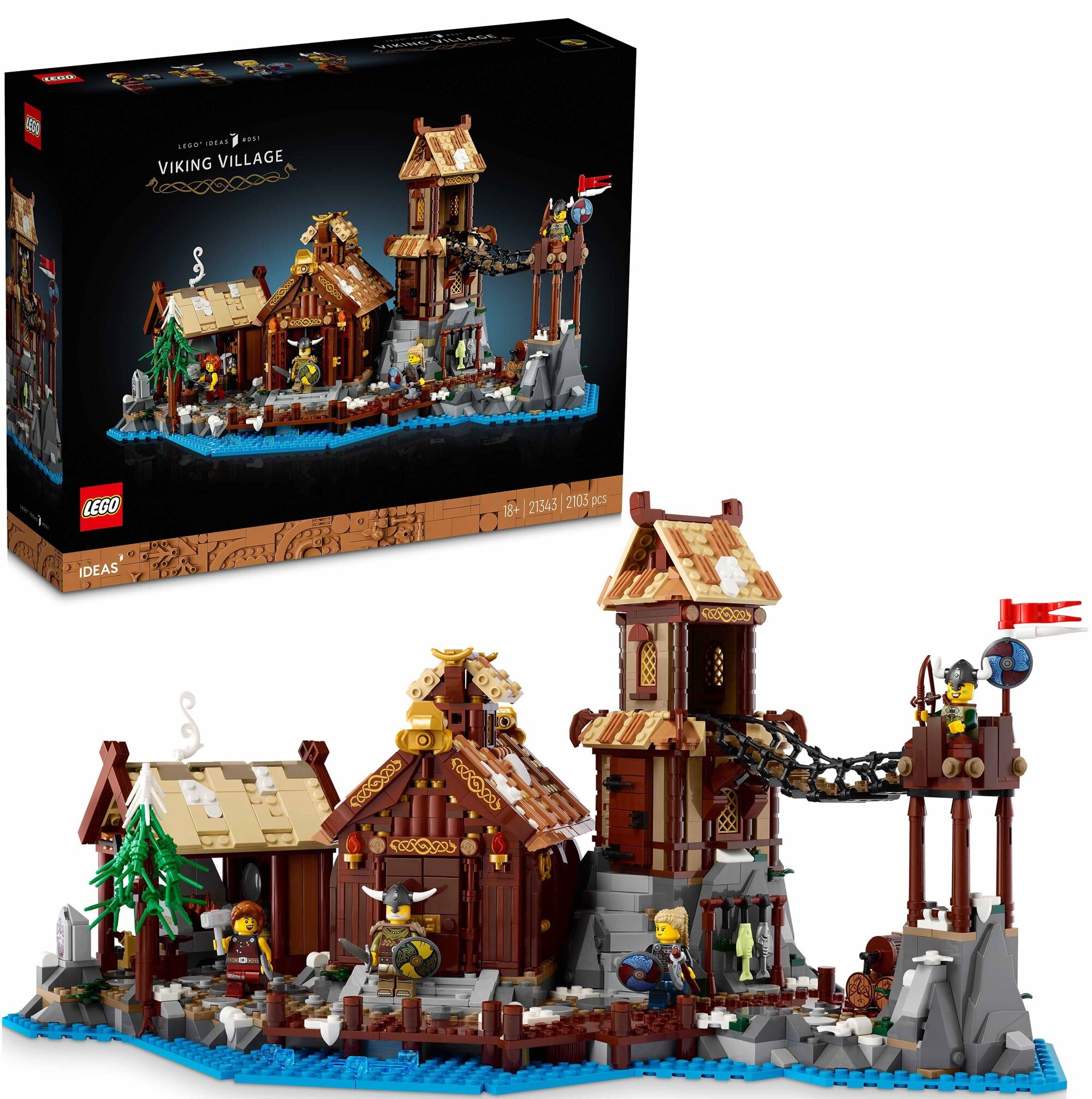 LEGO 21343 IDEAS Wioska Wikingów