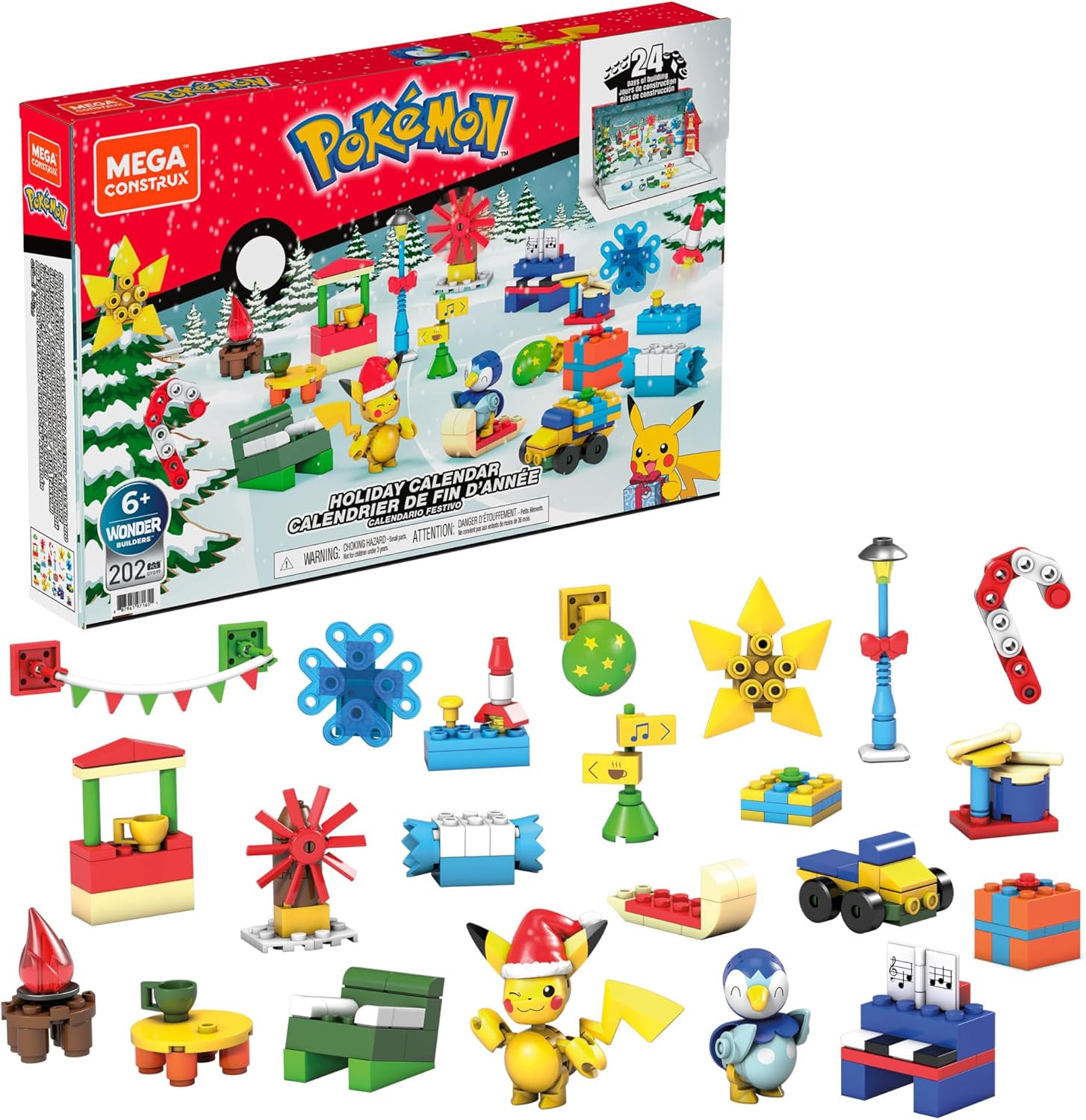 MEGA Construx Pokemon Kalendarz adwentowy GYG99