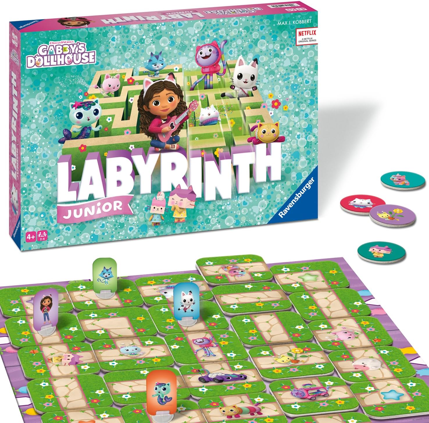 Gra planszowa 226863 Labiryntowy domek dla lalek Gabby Ravensburger