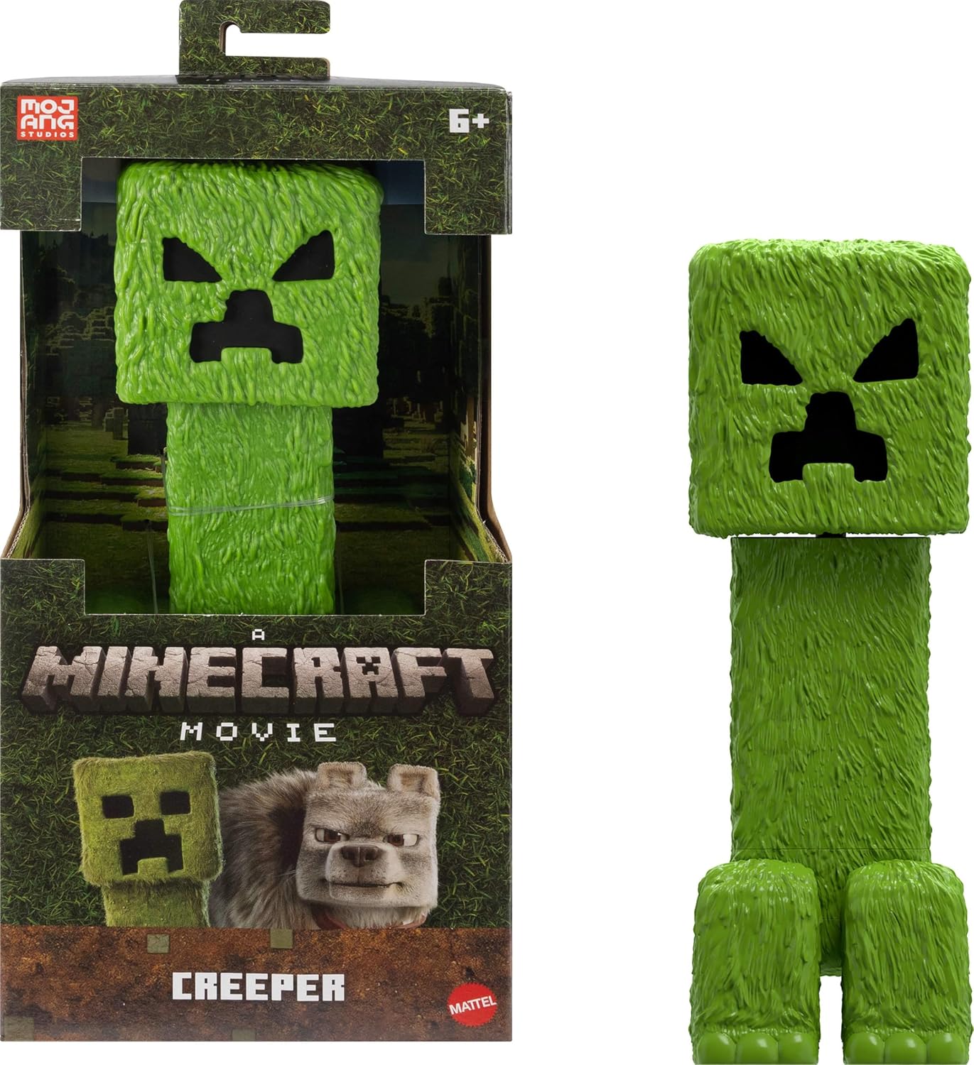 Duża kolekcjonerska figurka Mattel Minecraft Creeper 30 cm