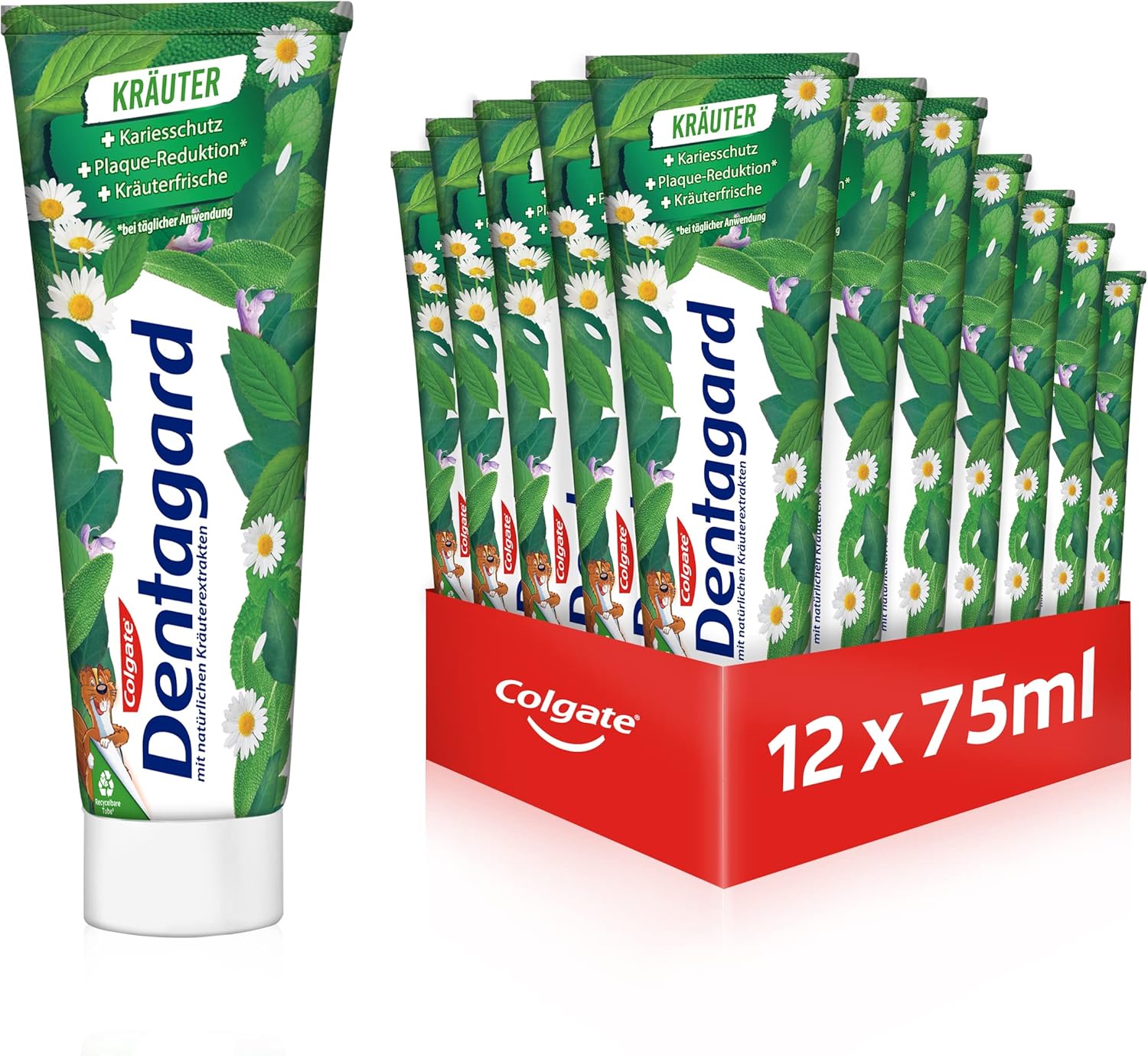 12 sztuk Pasty Colgate Dentagard 75ml (3,34 zł/szt.)