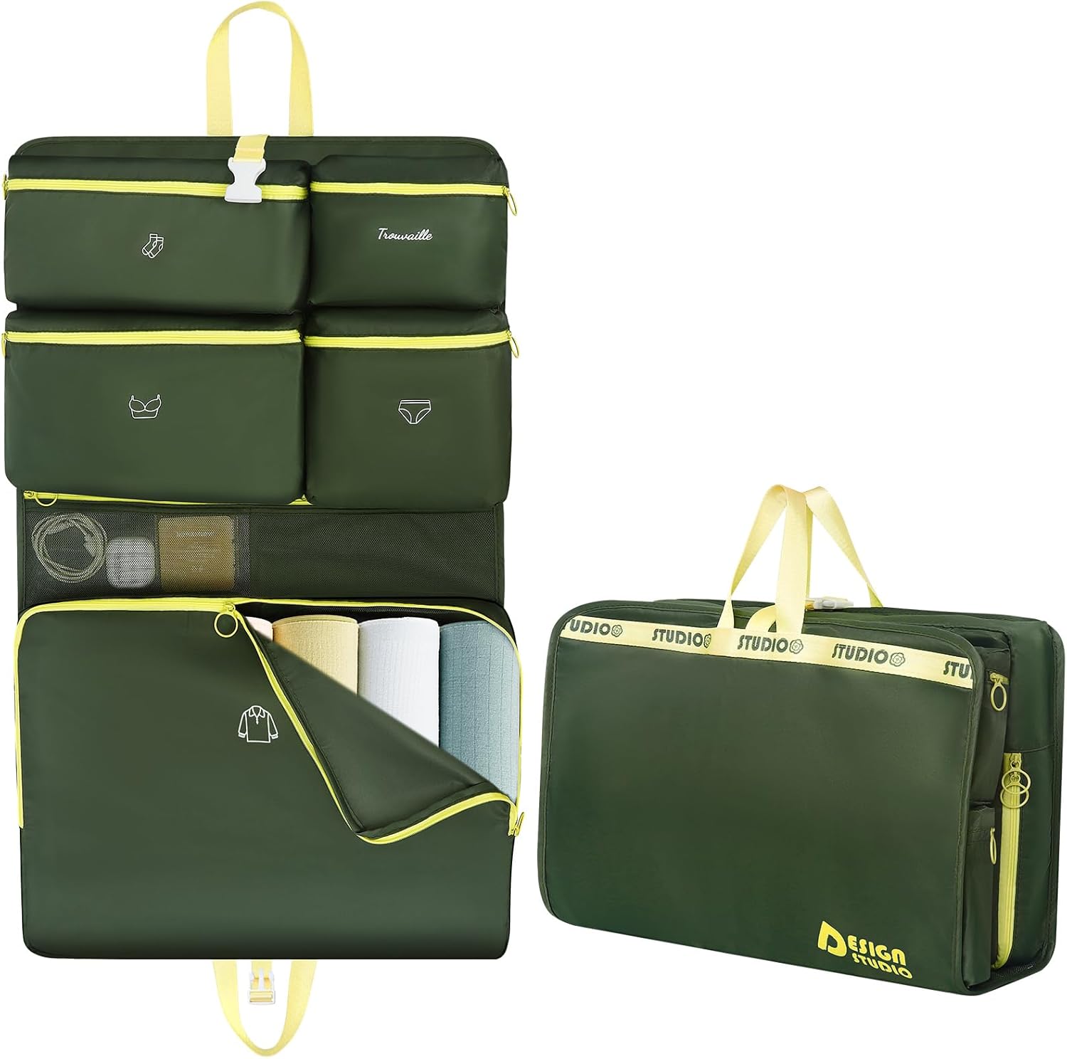 Organizer do Walizki Wusboo 7-w-1 wodoodporny