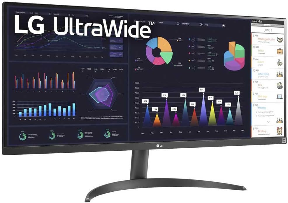Monitor LED LG 34WQ500-B 34" 2560 x 1080 px IPS / PLS