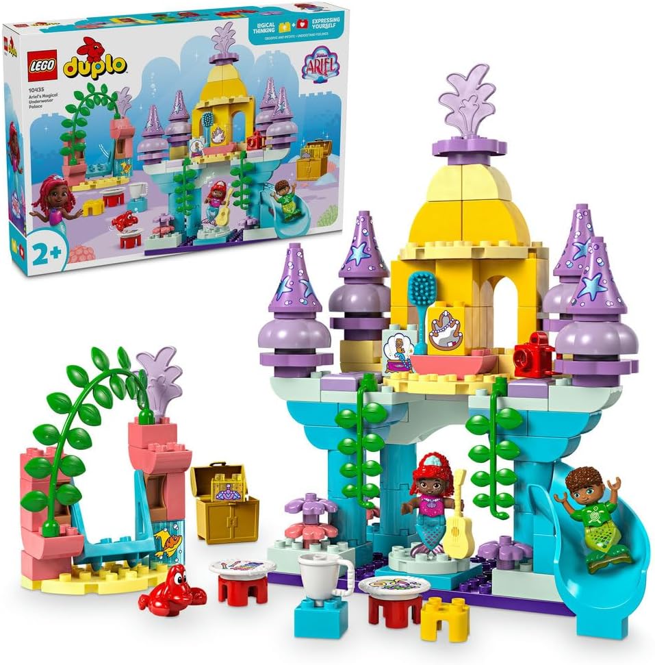 LEGO® 10435 Duplo - Magiczny podwodny pałac Arielki