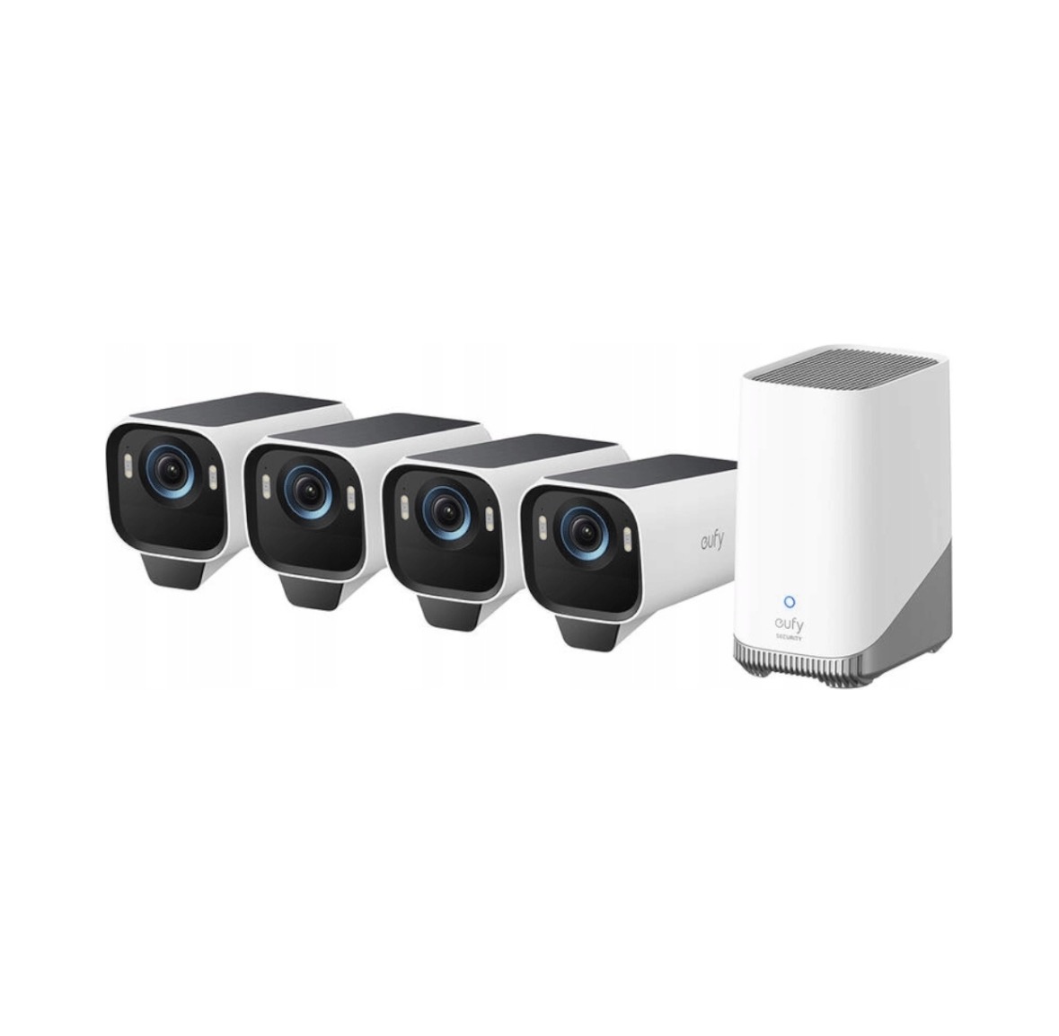 Kamera IP zewnętrzna Anker eufy S3 Pro zestaw 4+1 4K solarna MaxColor