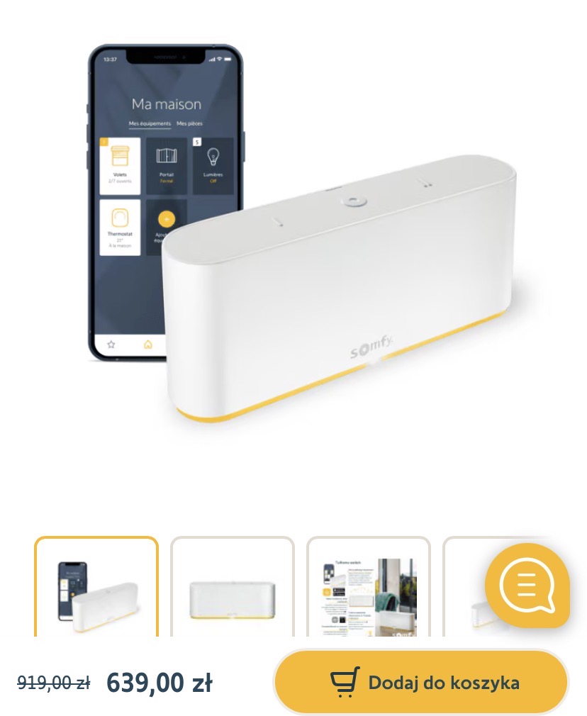 smart home TaHoma