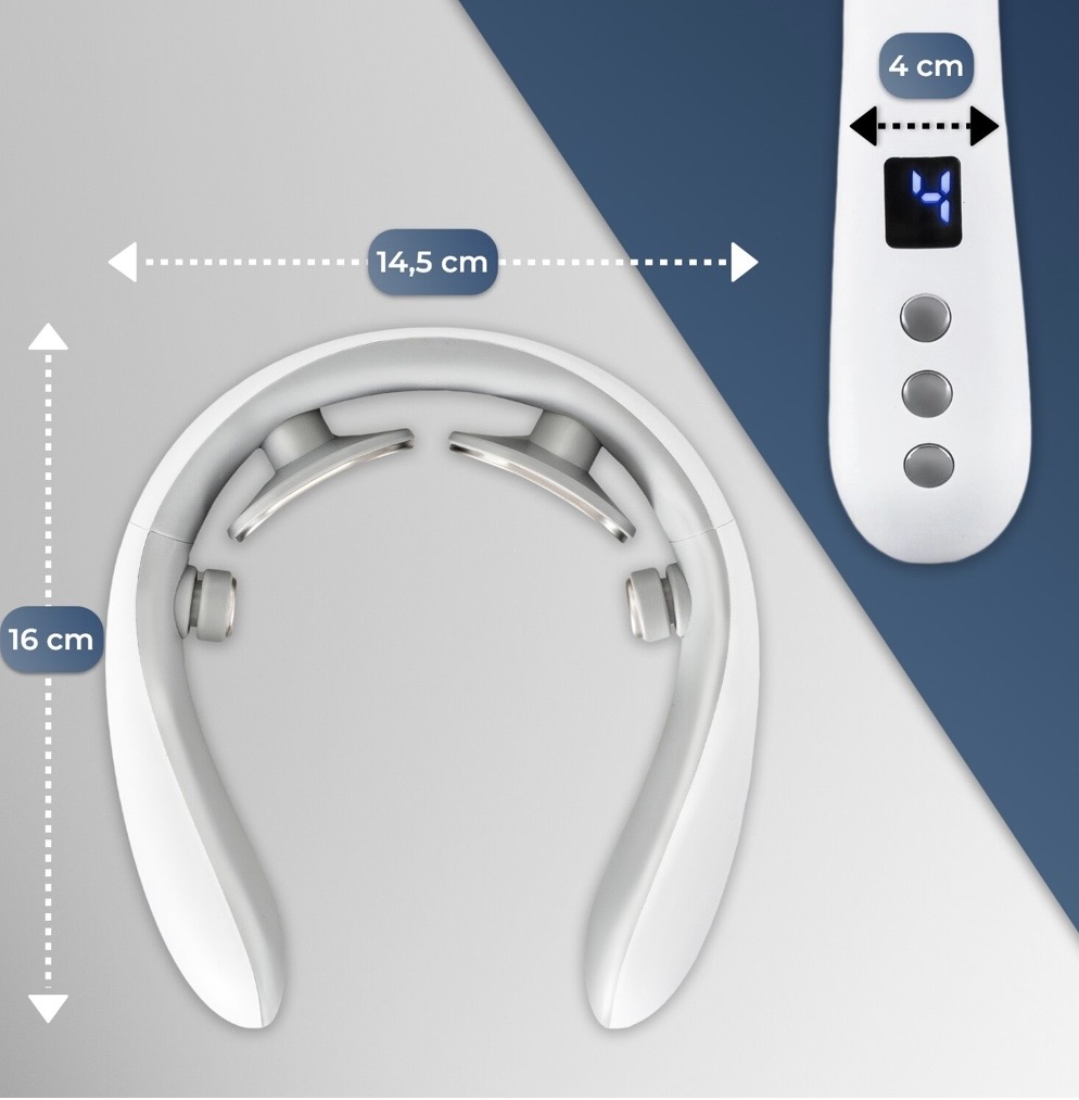 Masażer Shiatsu do Karku Szyi Pleców Podgrzewany