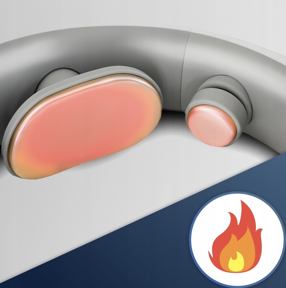 Masażer Shiatsu do Karku Szyi Pleców Podgrzewany