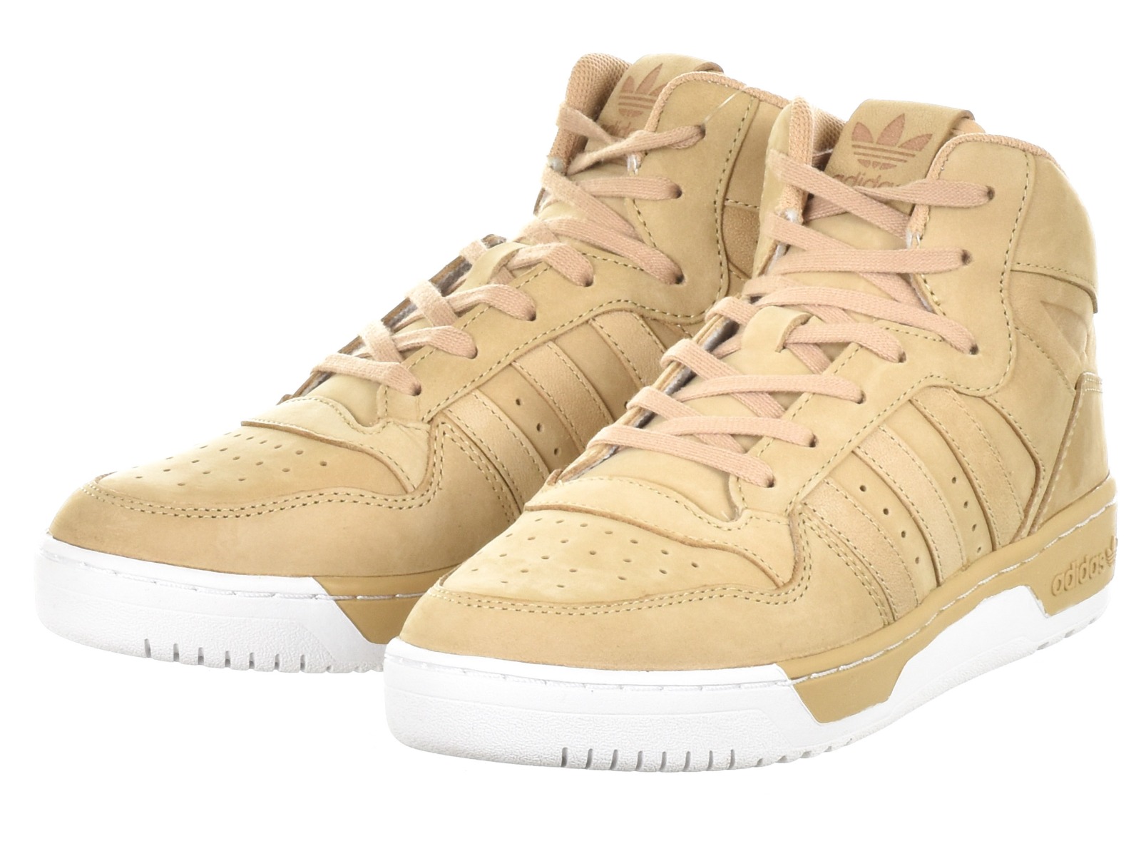 Damskie wysokie buty adidas zamszowe