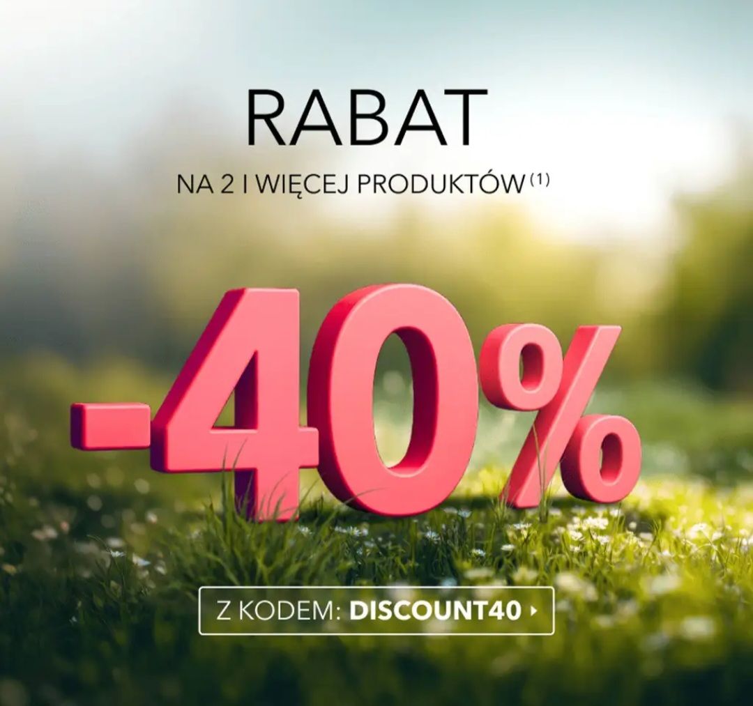 [Yves Rocher] 40% Rabatu przy zakupie min. 2 produktów