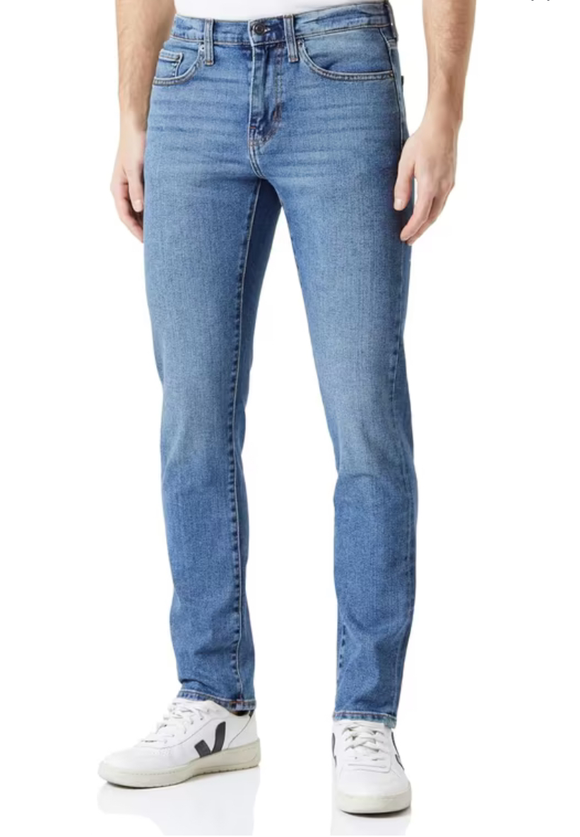 dżinsy Amazon Essentials 99% bawełna 1% elastan dużo rozmiarów