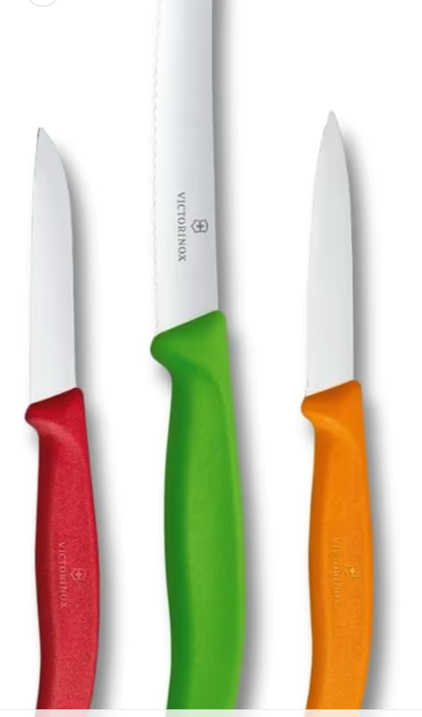 Victorinox Zestaw noży do warzyw, komplet 3 sztuk