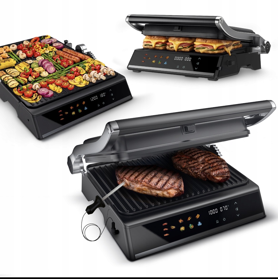 Grill elektryczny Xblitz MAX-T 2000 W - 329 zł zamiast 399 zł