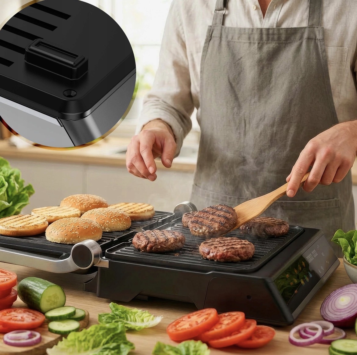 Grill elektryczny Xblitz MAX-T 2000 W - 329 zł zamiast 399 zł