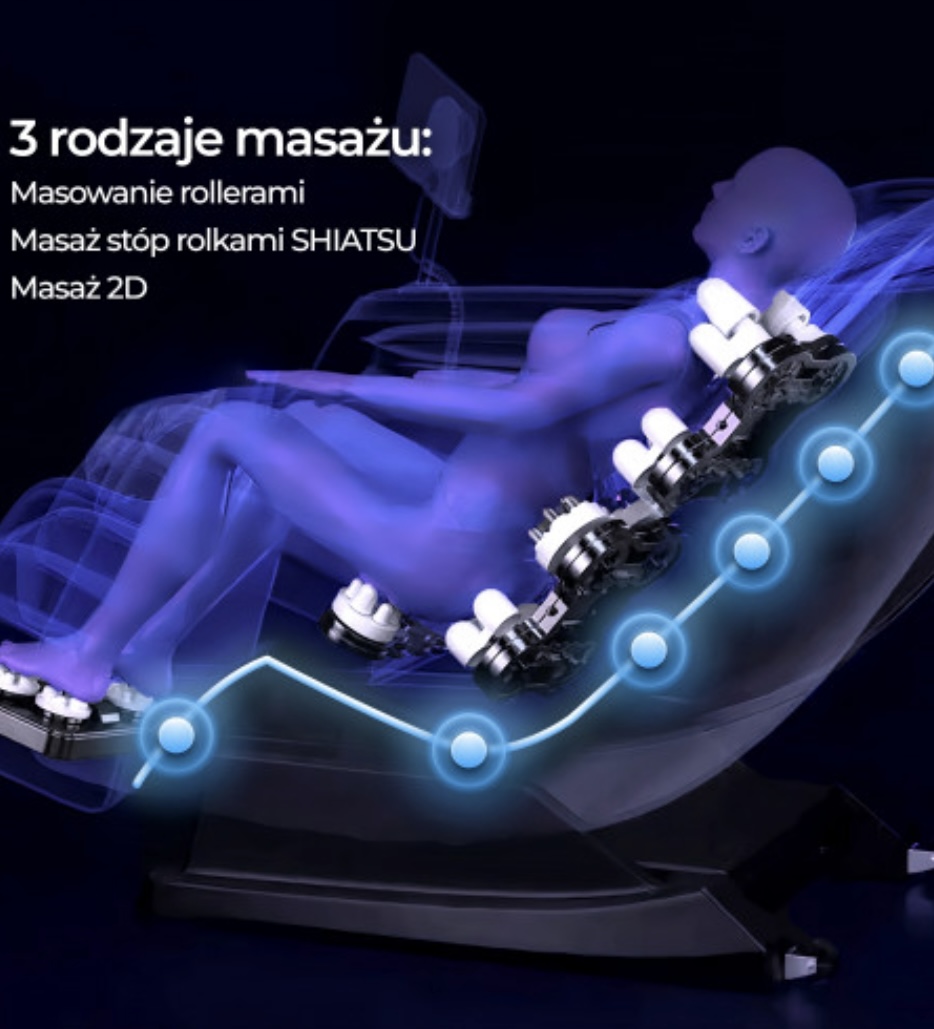 Fotel masujący