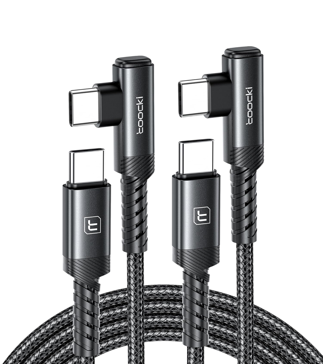 Toocki Kabel USB C 60 W, PD 3.0 2 szt.