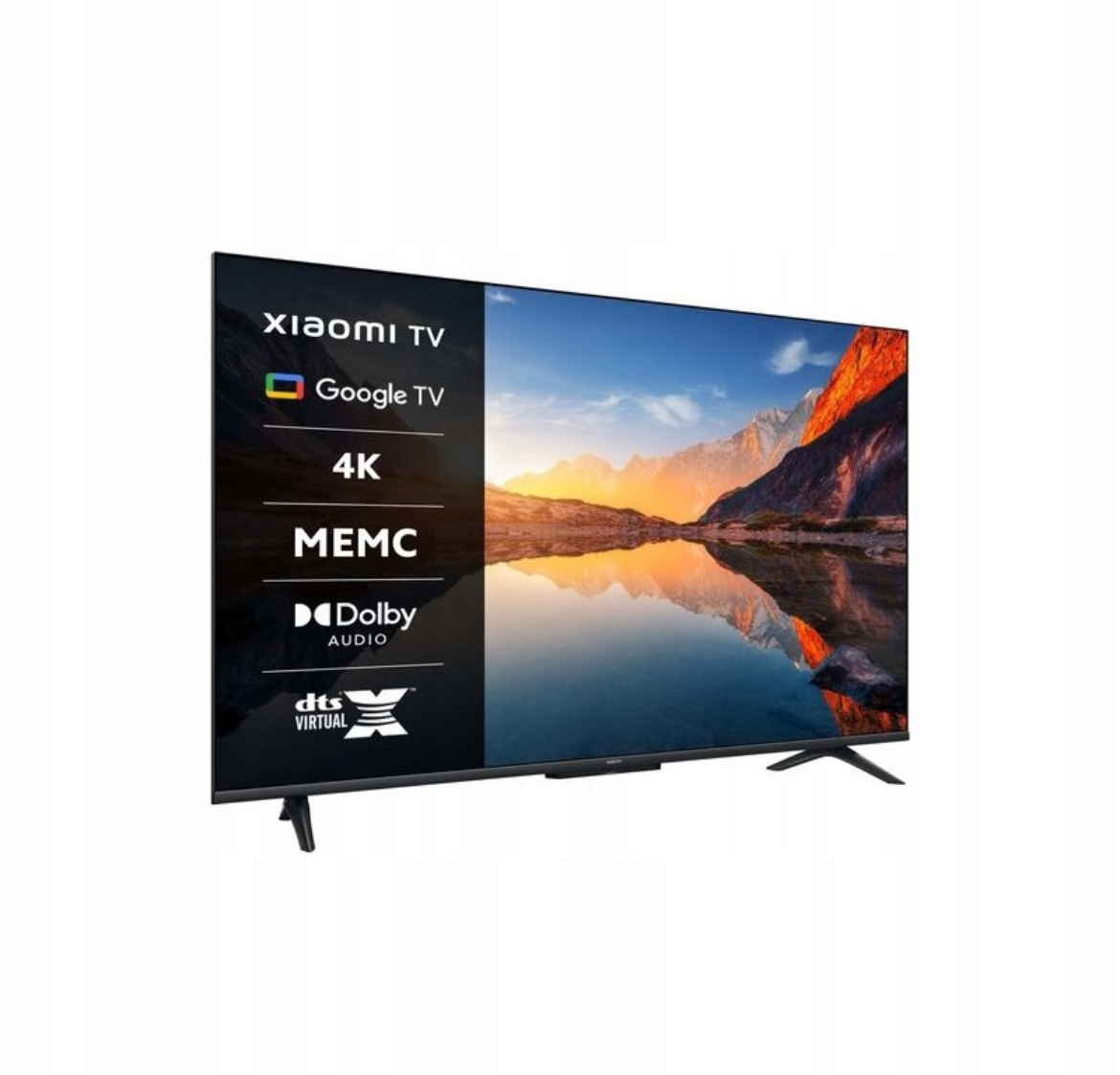 Telewizor 43" XIAOMI A 2025 43" 4K Google TV Smart TV DVB-T2/S2/C