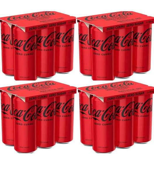 24x COCA-COLA 0,33 L ZERO cukru puszka wąska slim 330ml NAPÓJ GAZOWANY@Allegro