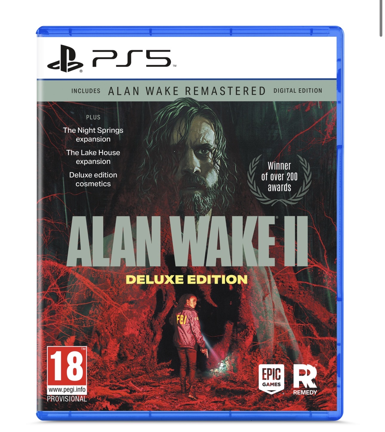 Alan Wake 2 Deluxe Edition | PS5 | Wydanie pudełkowe | PlayStation 5