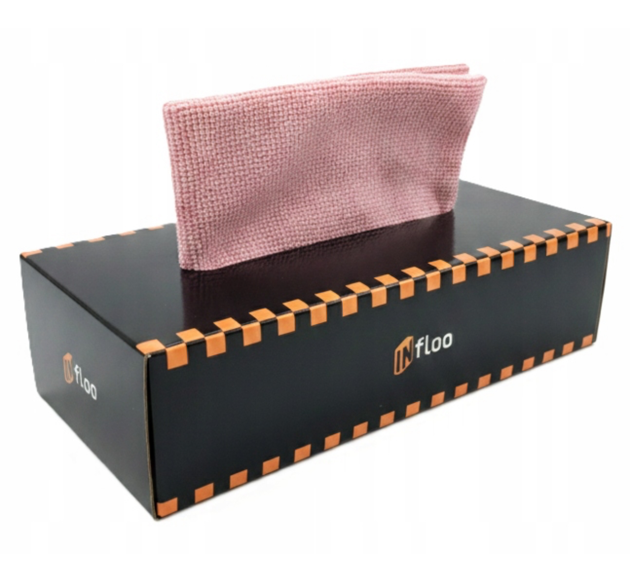 RĘCZNIKI Z MIKROFIBRY W PUDEŁKU 20x20cm SZMATKI ŚCIERKI MIKROFIBRA 20szt.