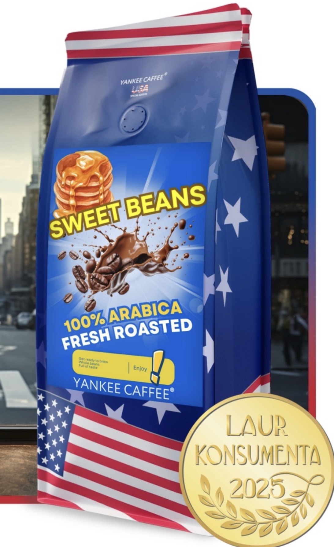 Kawa ziarnista świeżo palona 100% Arabika