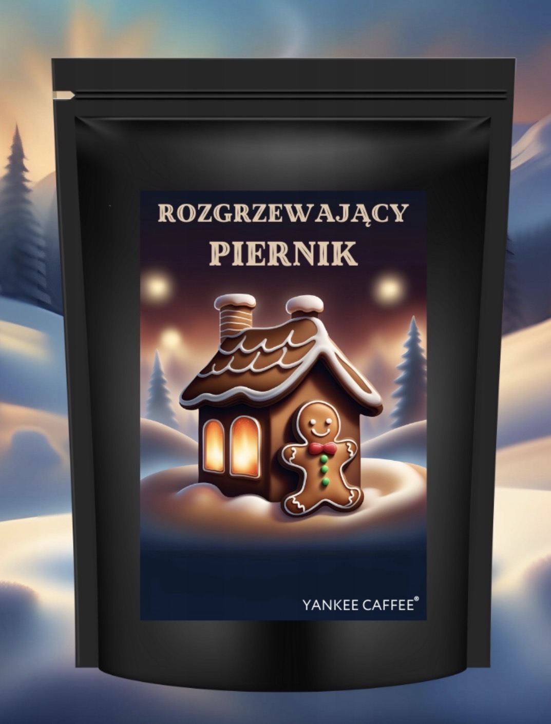 Kawa ziarnista z aromatem piernikowym