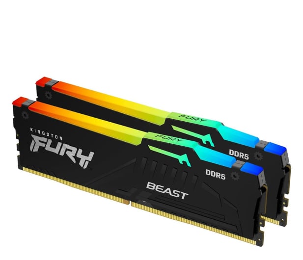 Pamięć RAM Kingston FURY 64GB (2x32GB) 6000MT/s CL30 Beast Black RGB