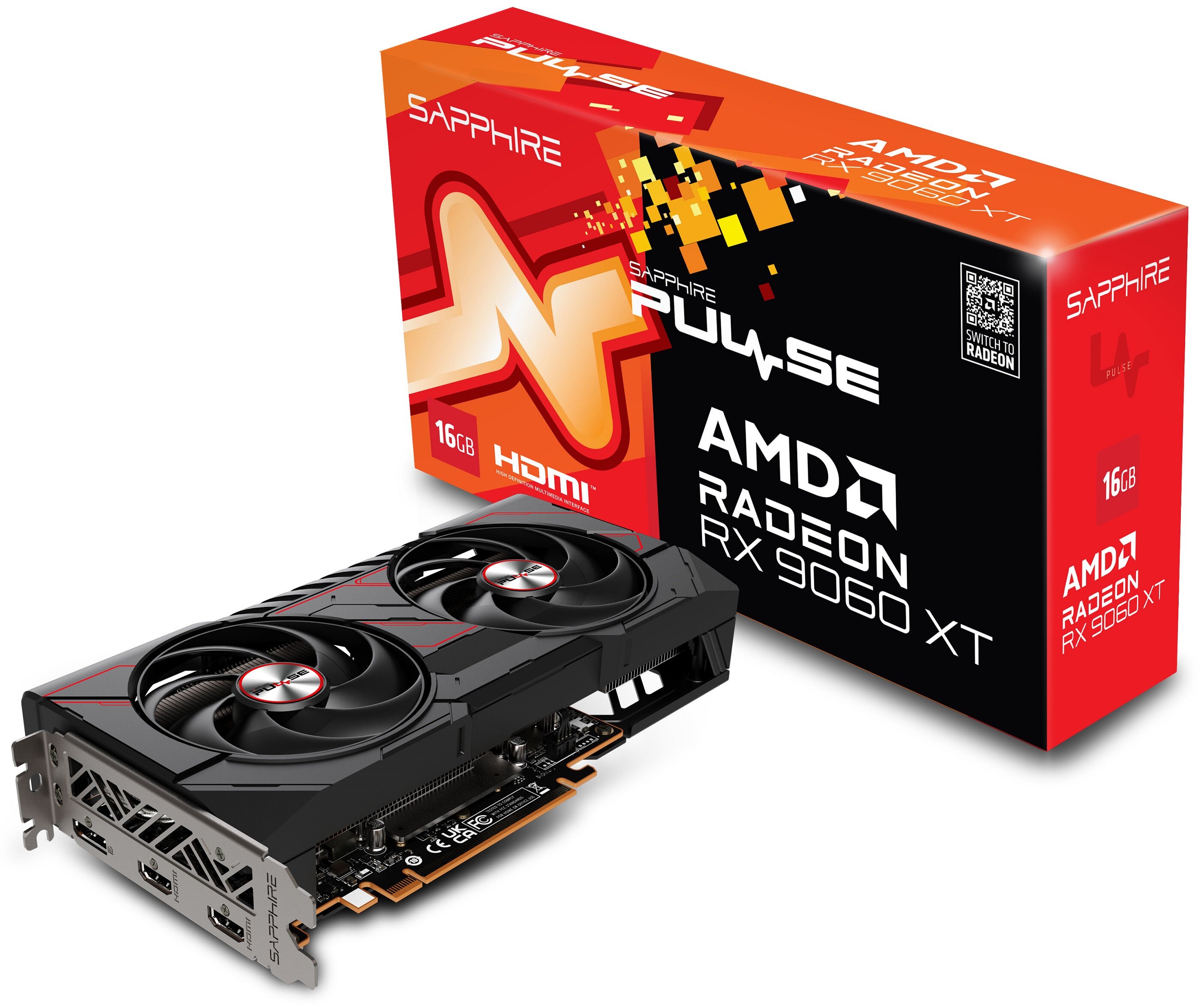 Karta graficzna SAPPHIRE Radeon RX 9060 XT OC 16GB (możliwe 1 399,16zł w ratach)