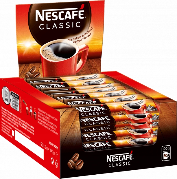Kawa rozpuszczalna Nescafe Classic saszetki 50x2g