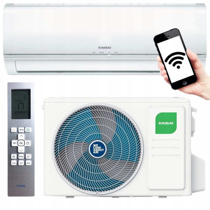 Klimatyzator ścienny KAISAI ECO 3,5kW WIFI 2025