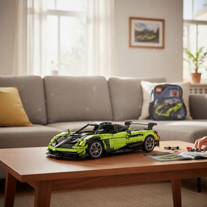 Klocki Konstrukcyjne Pagani Huayra BC Zdalnie Sterowane Auto Rastar 2896 EL