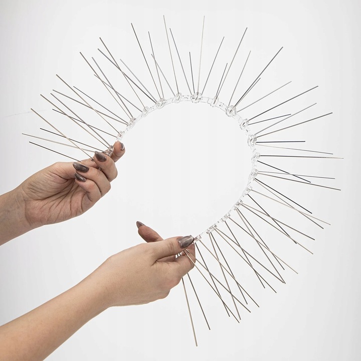 [Allegro] Kolce na ptaki gołębie mocne nierdzewne bardzo gęste przeciw ptakom 50 cm