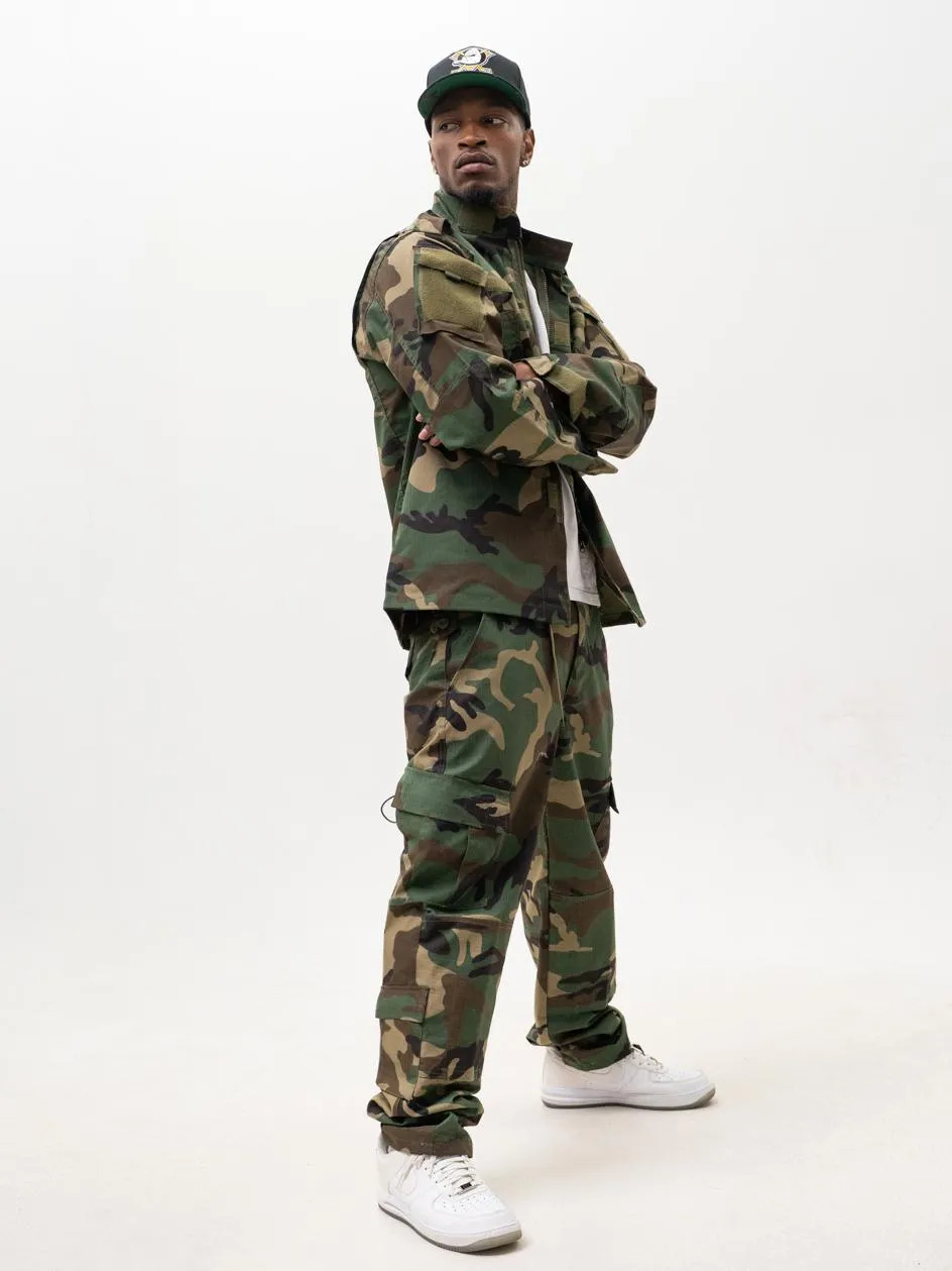 Komplet camo Jigga Wear kurtka + spodnie