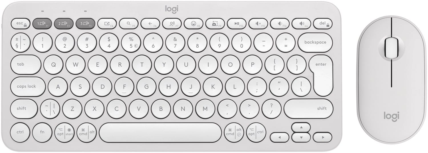 Klawiatura i mysz zestaw Logitech Pebble 2 Combo