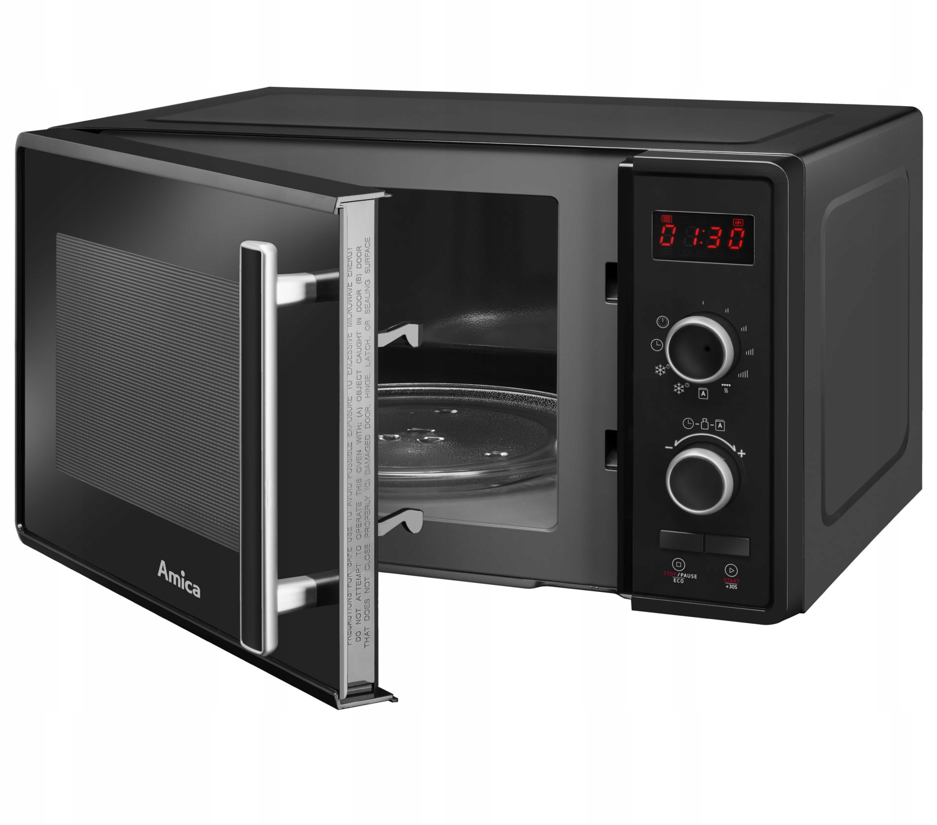 Kuchenka mikrofalowa Amica AMMF23E1GB 23 L Grill