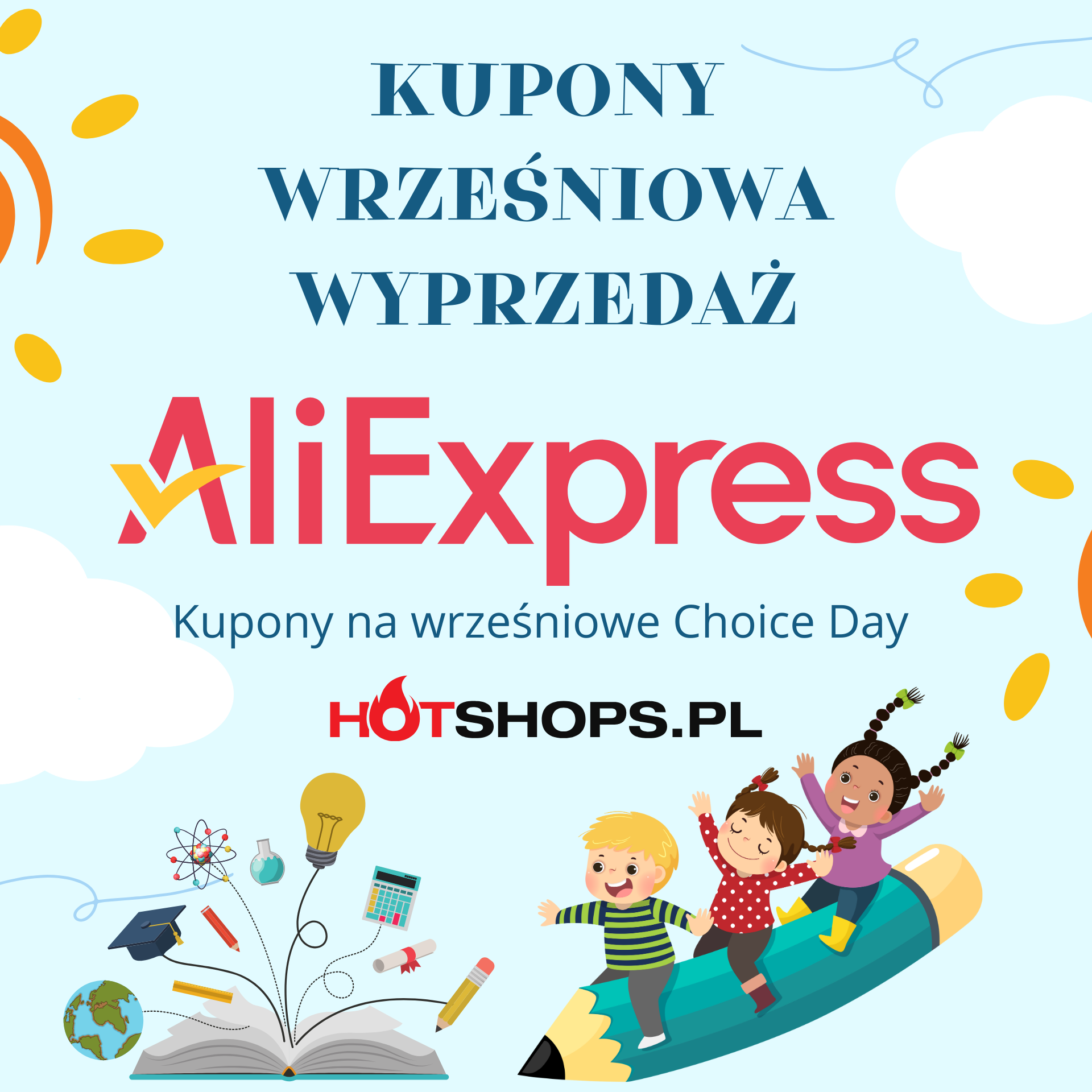 Kupony Aliexpress na wrzesień 2025 Choice Day