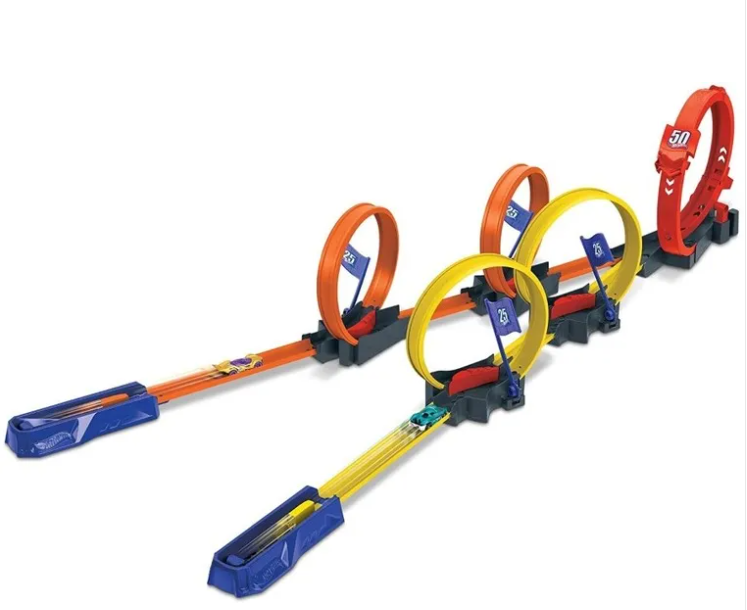 Hot Wheels, Rajd przez pętle, zestaw torów