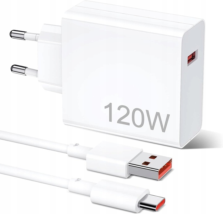 Ładowarka XIAOMI 12-14T PRO ,120W + przewód USB typu C, 1M