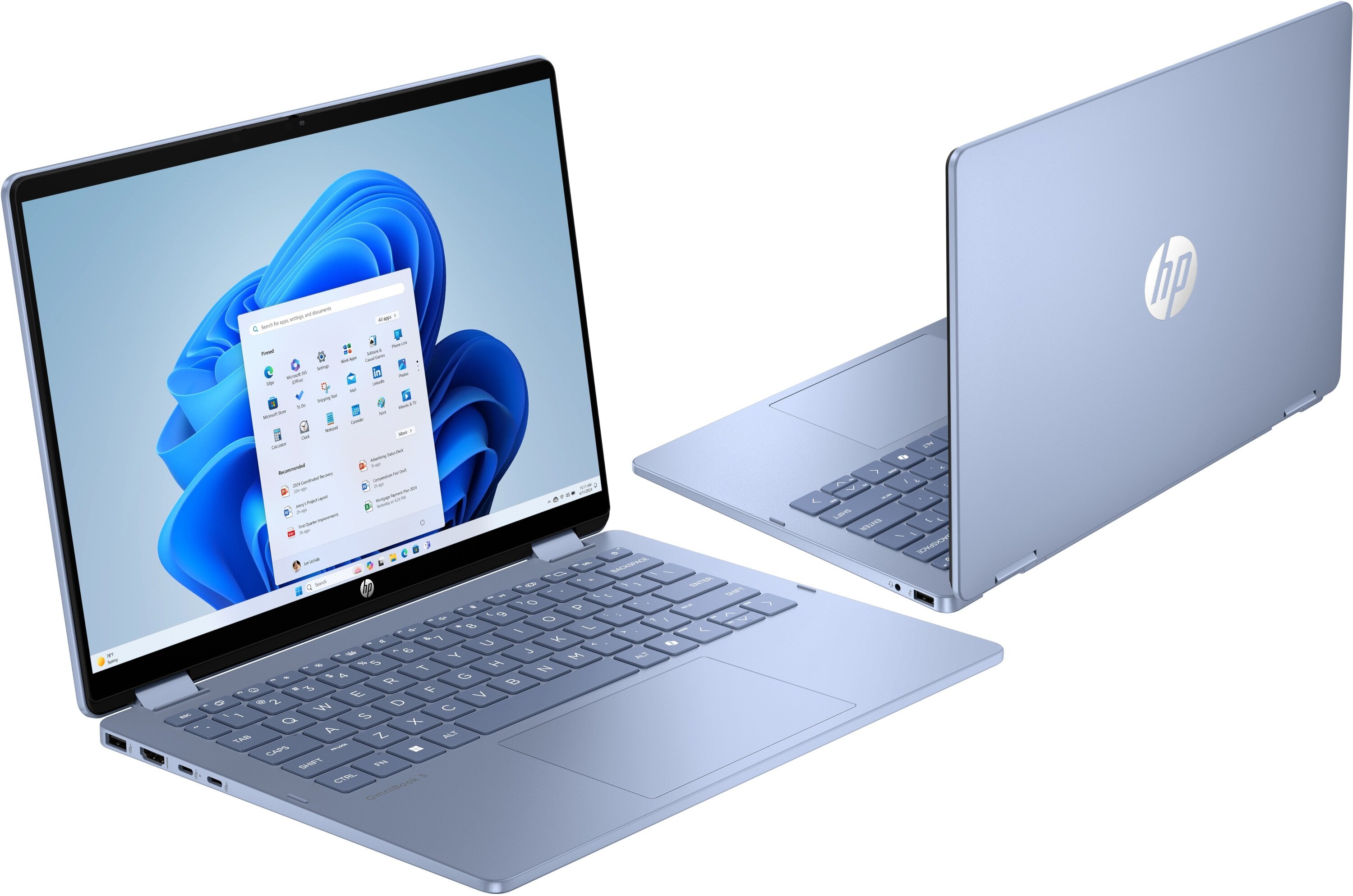 Laptop HP OmniBook 5 Flip 14-FP0004NW 14" IPS Core 5-120U 16GB RAM 512GB SSD Windows 11 Home