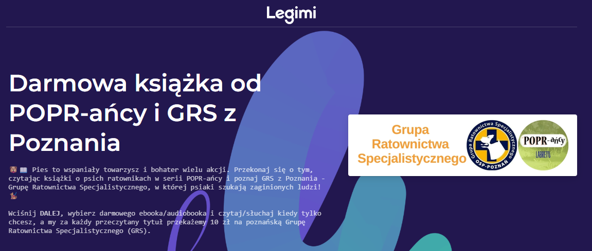 [Legimi] Darmowa książka od POPR-ańcy i GRS z Poznania