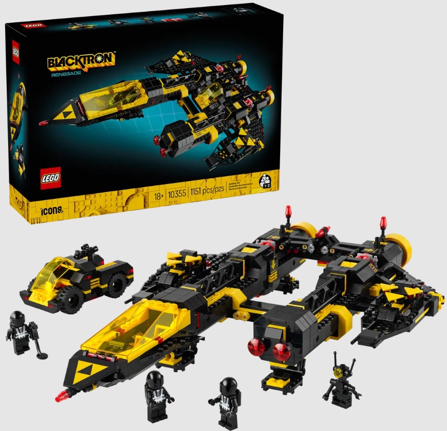 Lego Blacktron Renegade 10355 / 1151 elementów