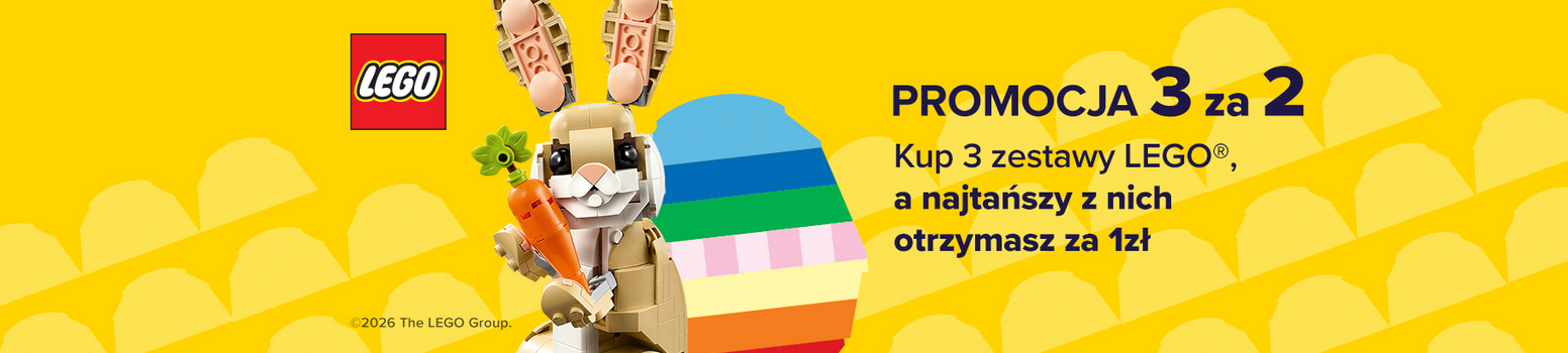 3x Zestaw LEGO (trzeci za 1 PLN)