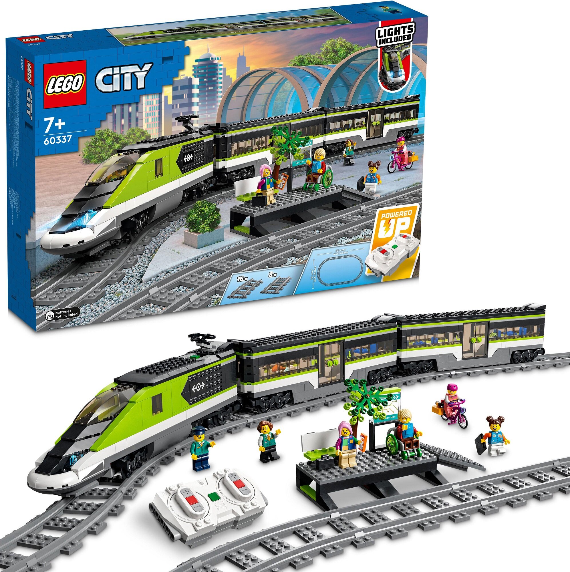 Klocki LEGO 60337 City Ekspresowy pociąg pasażerski