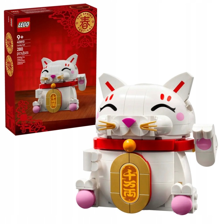 LEGO Japoński kot szczęścia 40813