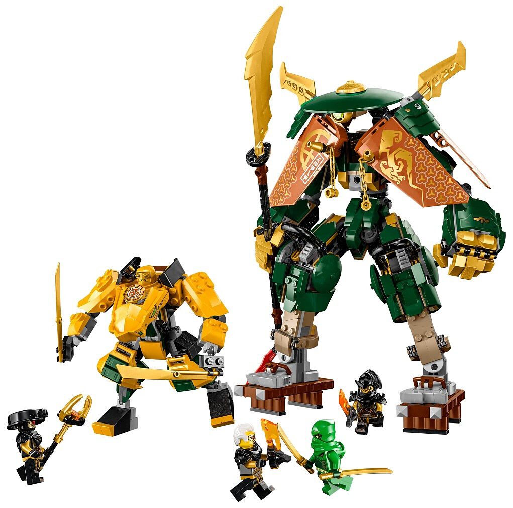 LEGO NiNJAGO Drużyna mechów ninja Lloyda i Arina 71794