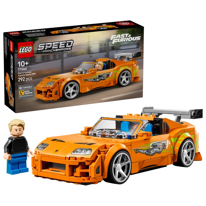 LEGO Speed Champions 77260 Szybcy i wściekli Toyota Supra MK4 (klocki)