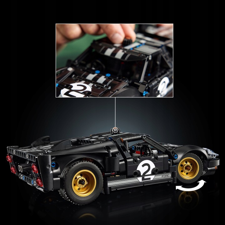 LEGO Technic 42223 Samochód wyścigowy 1966 Ford GT40