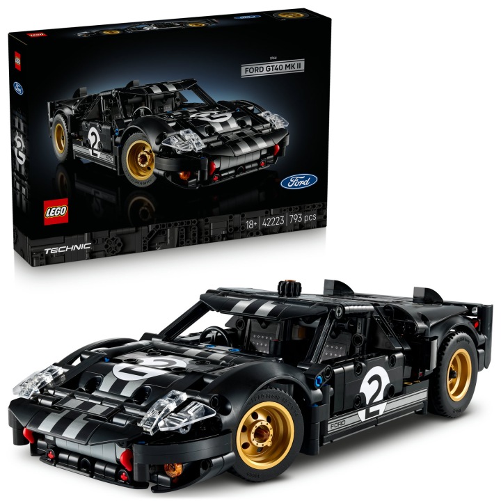 LEGO Technic 42223 Samochód wyścigowy 1966 Ford GT40