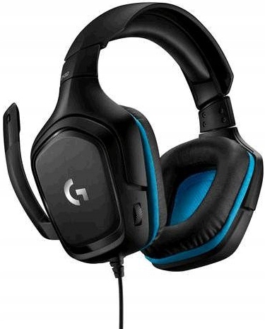 Logitech G432 Zestaw Słuchawkowy Gamingowy 7.1 Surround Sound
