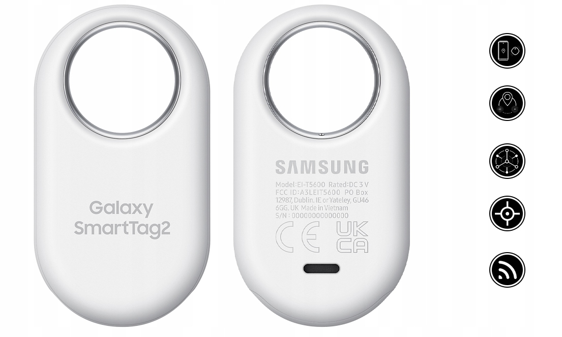 LOKALIZATOR SAMSUNG GALAXY SMARTTAG2 EI-T5600 GPS BLUETOOTH SMARTTAG 2